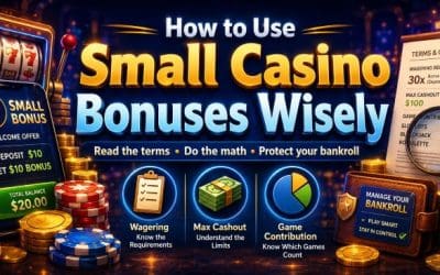 How to Use a Small Casino Bonus Wisely